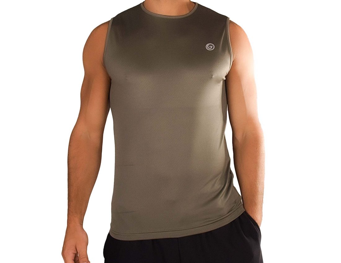 T-shirt de alças Gateira conforto e estilo ergonómico