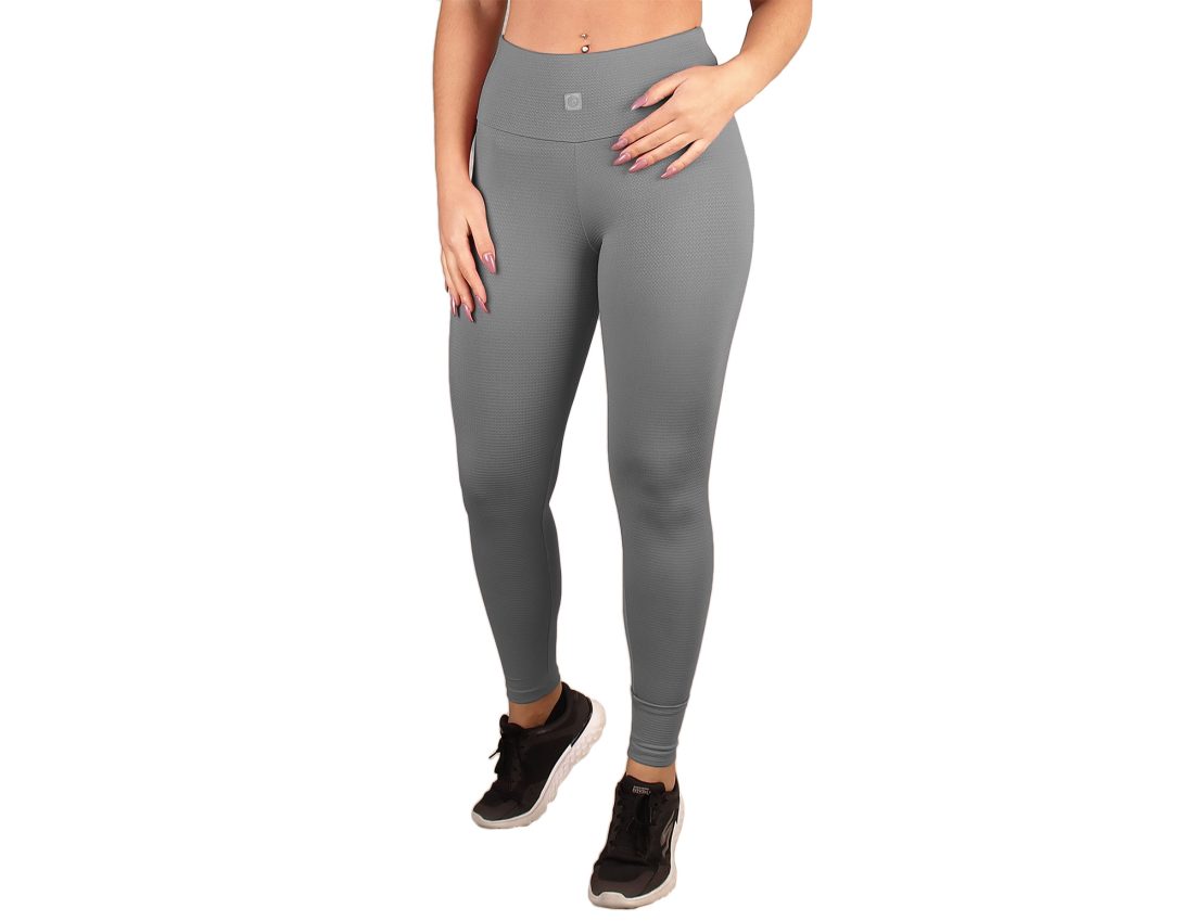 High waist legging and texture effect