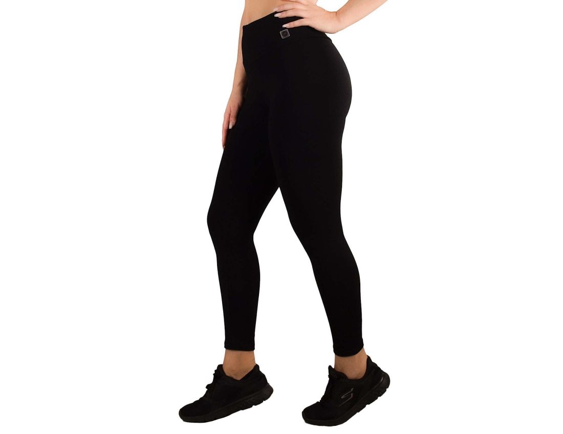 Legging desportivo de mulher de cintura subida