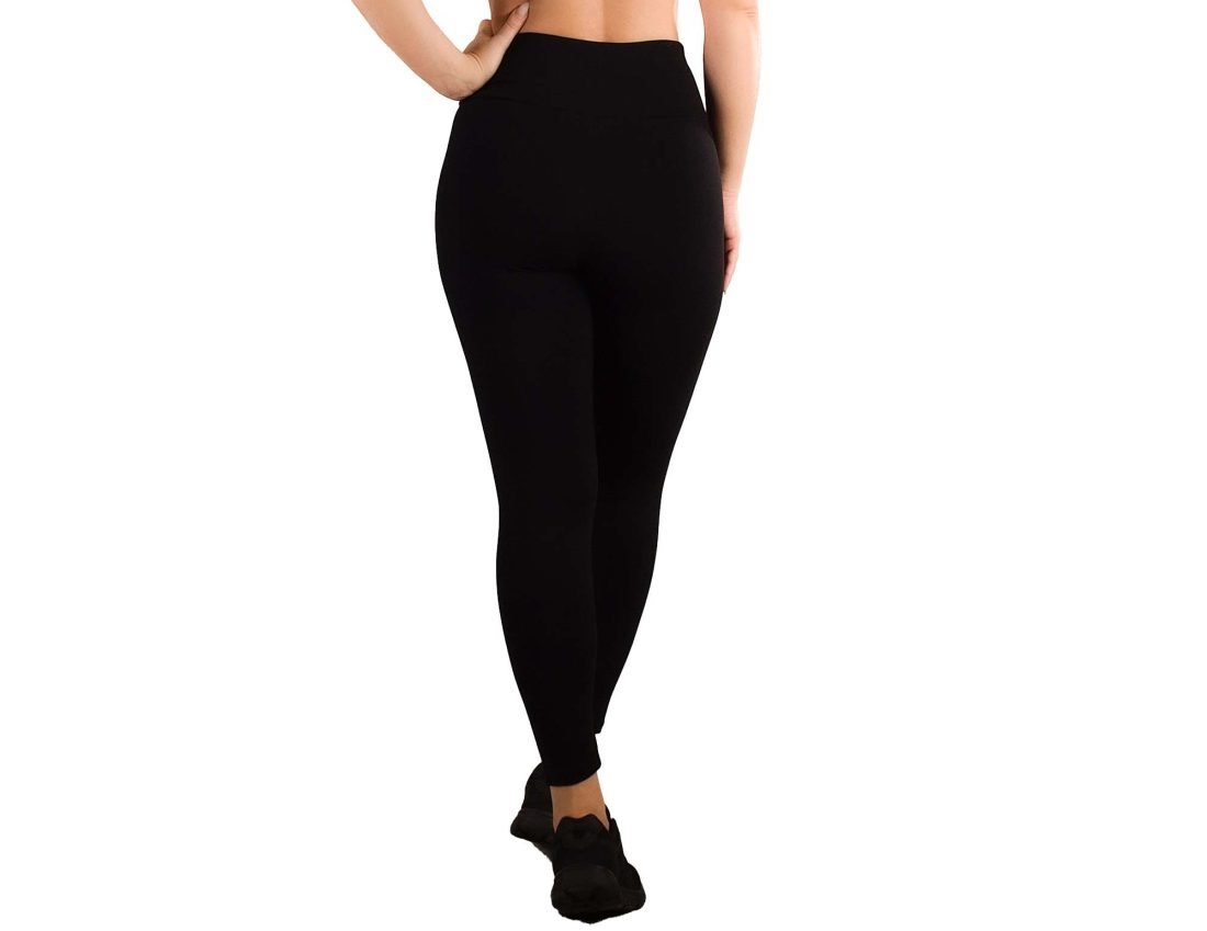 Legging desportivo de mulher de cintura subida