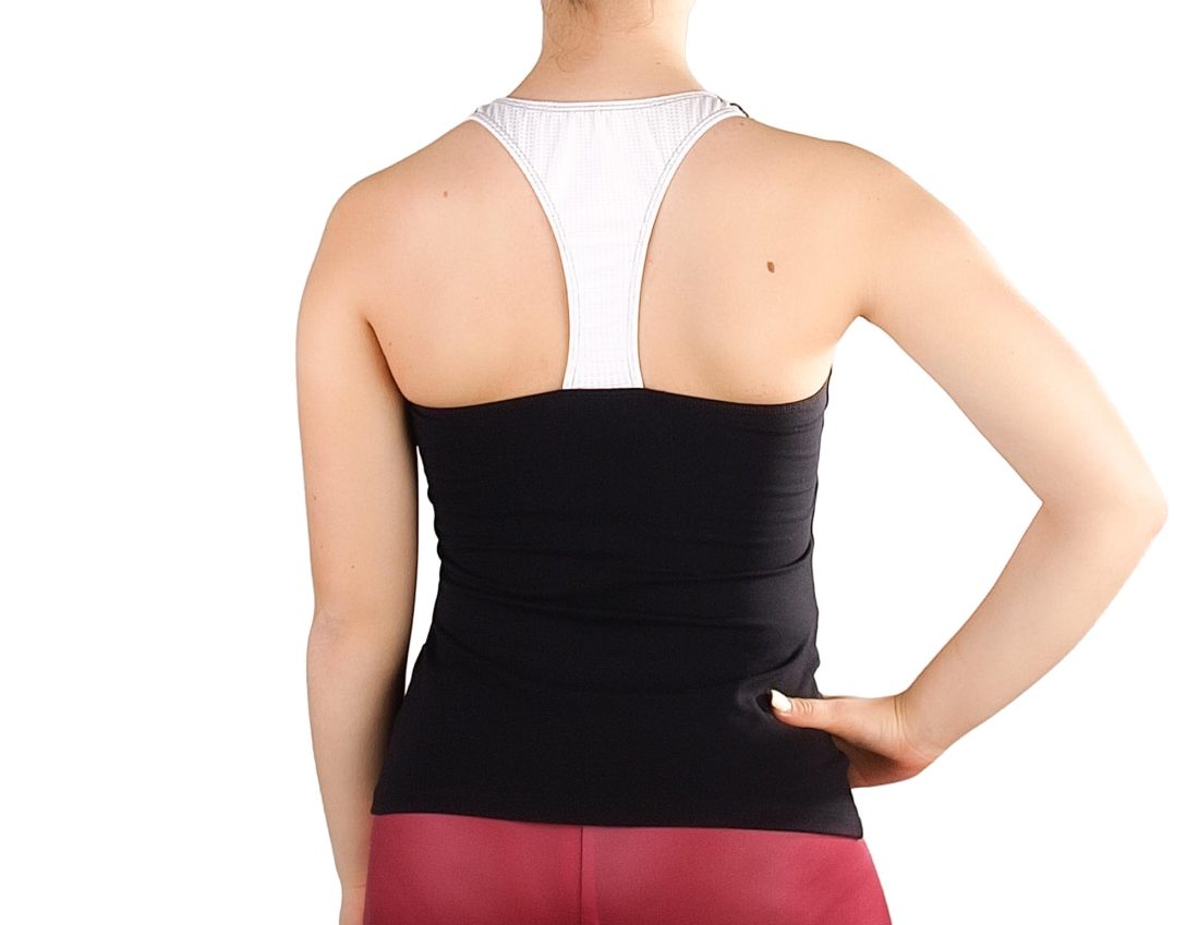 Top Longo Bicolor Gateira – Máximo Suporte e Estilo para o Treino