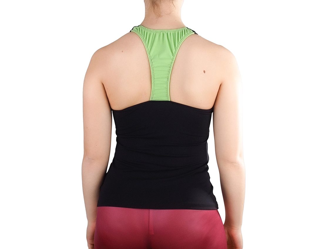 Top Longo Bicolor Gateira – Máximo Suporte e Estilo para o Treino